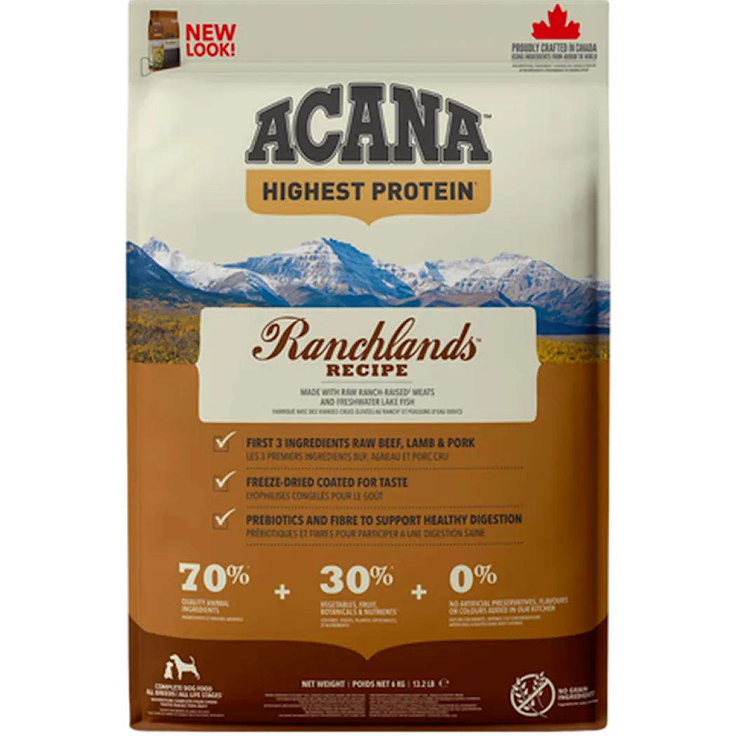 Acana Dog Ranchlands Torrfoder
