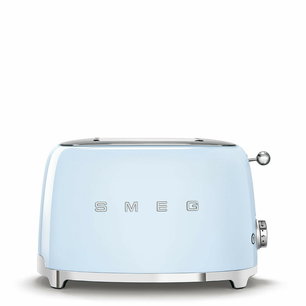 Smeg TSF01 brödrost i pastellblå