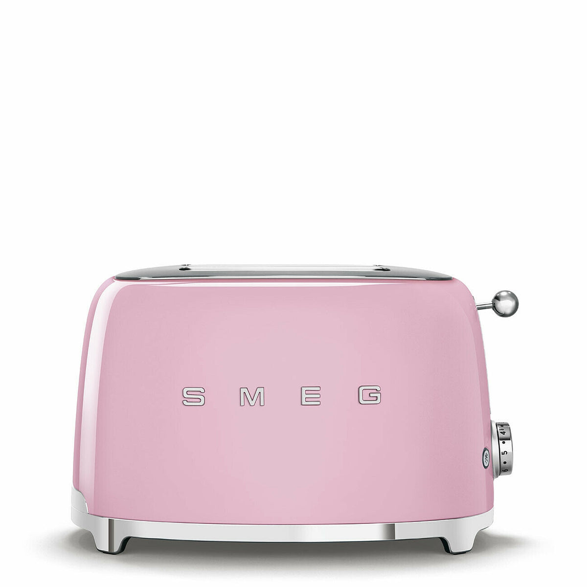 Smeg TSF01 brödrost i rosa