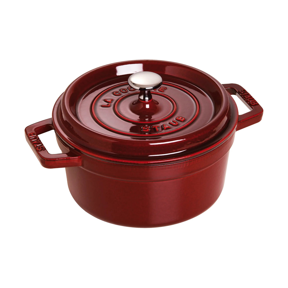 Staub Rund Gryta 22 cm 2,6 liter
