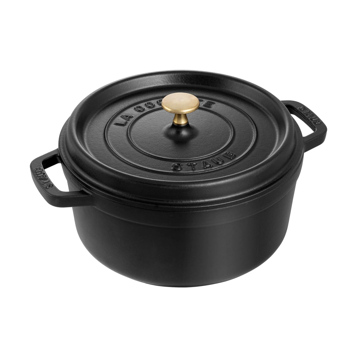 Staub Rund Gryta 22 cm 2,6 liter