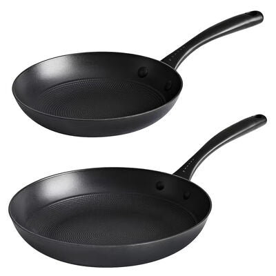 Stekpanneset 20+28 cm, lättviktsgjutjärn