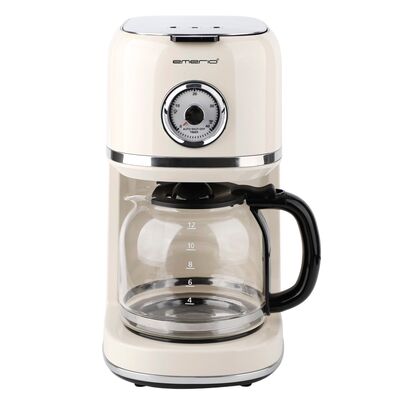 Emerio Retro kaffebryggare ivory