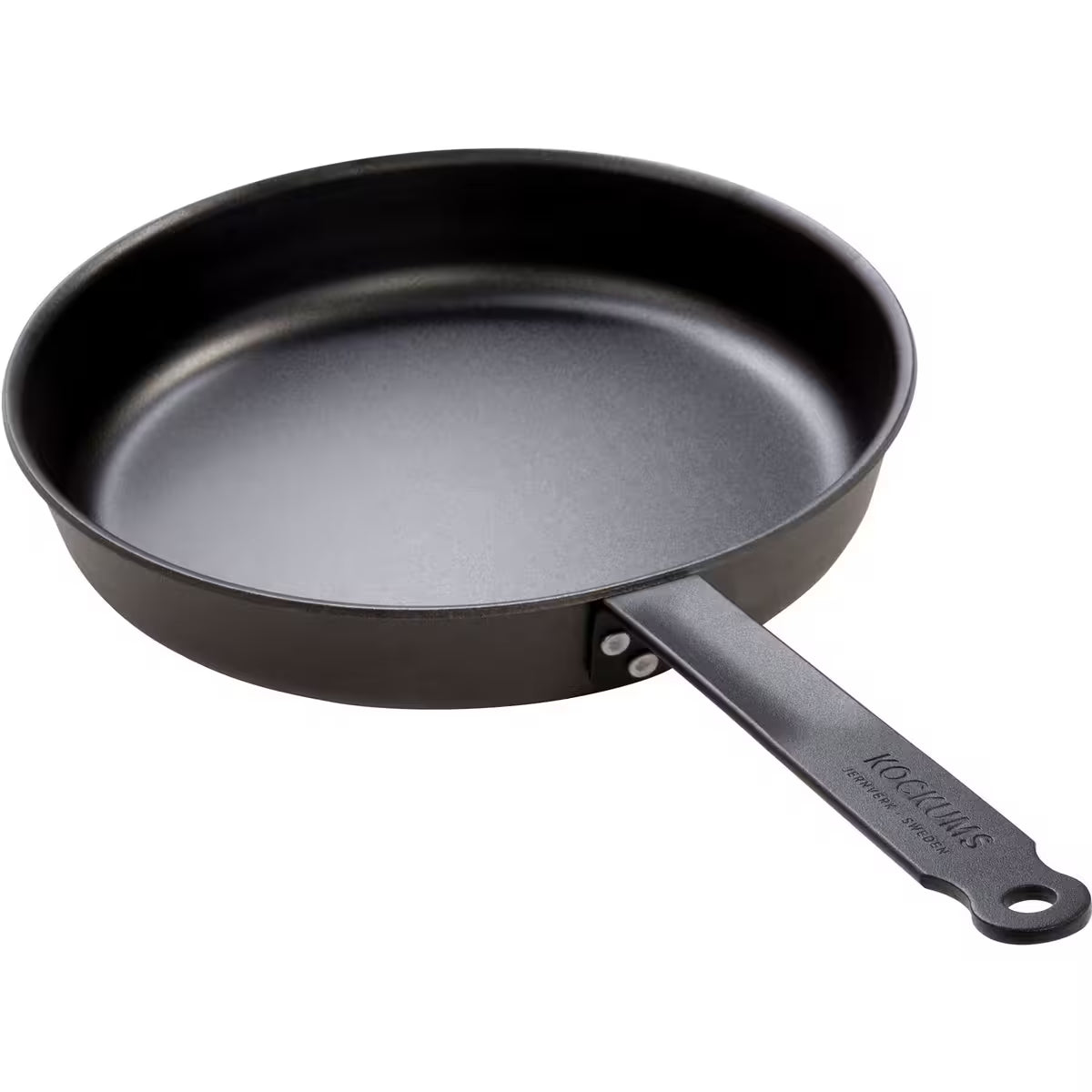 Kockums jernverk 30 cm kolstål Stekpanna