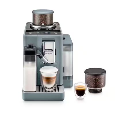 De'Longhi Rivelia helautomatisk kaffemaskin grå