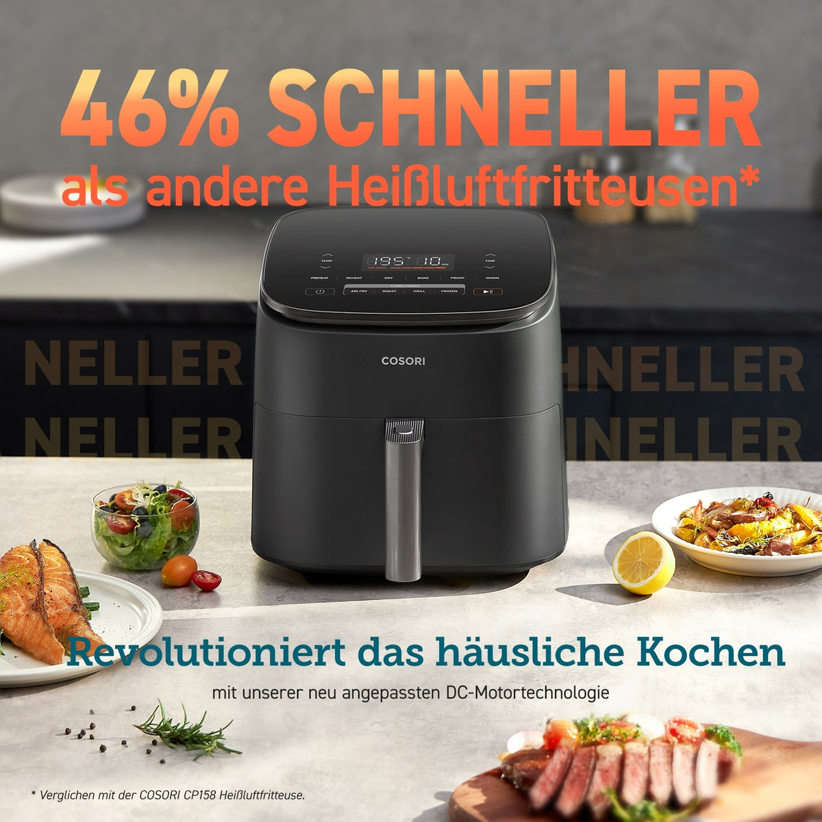 COSORI TurboBlaze 6 L Airfryer i köket