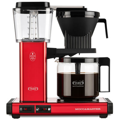 Moccamaster Optio kaffebryggare röd