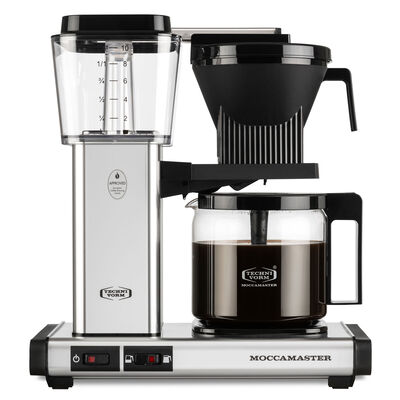 Moccamaster Optio kaffebryggare silver