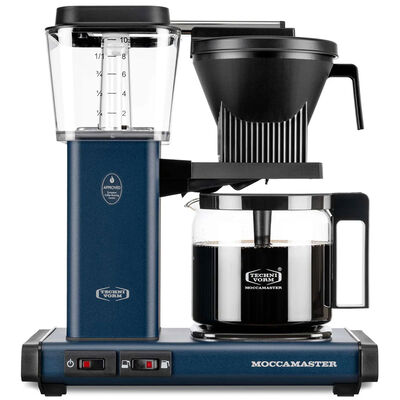 Moccamaster Optio kaffebryggare midnight blue