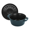 Staub Twister 24 cm La Mer, detalj