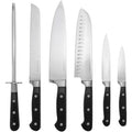 Knivset 6 delar 1.4116-stål, klassisk design