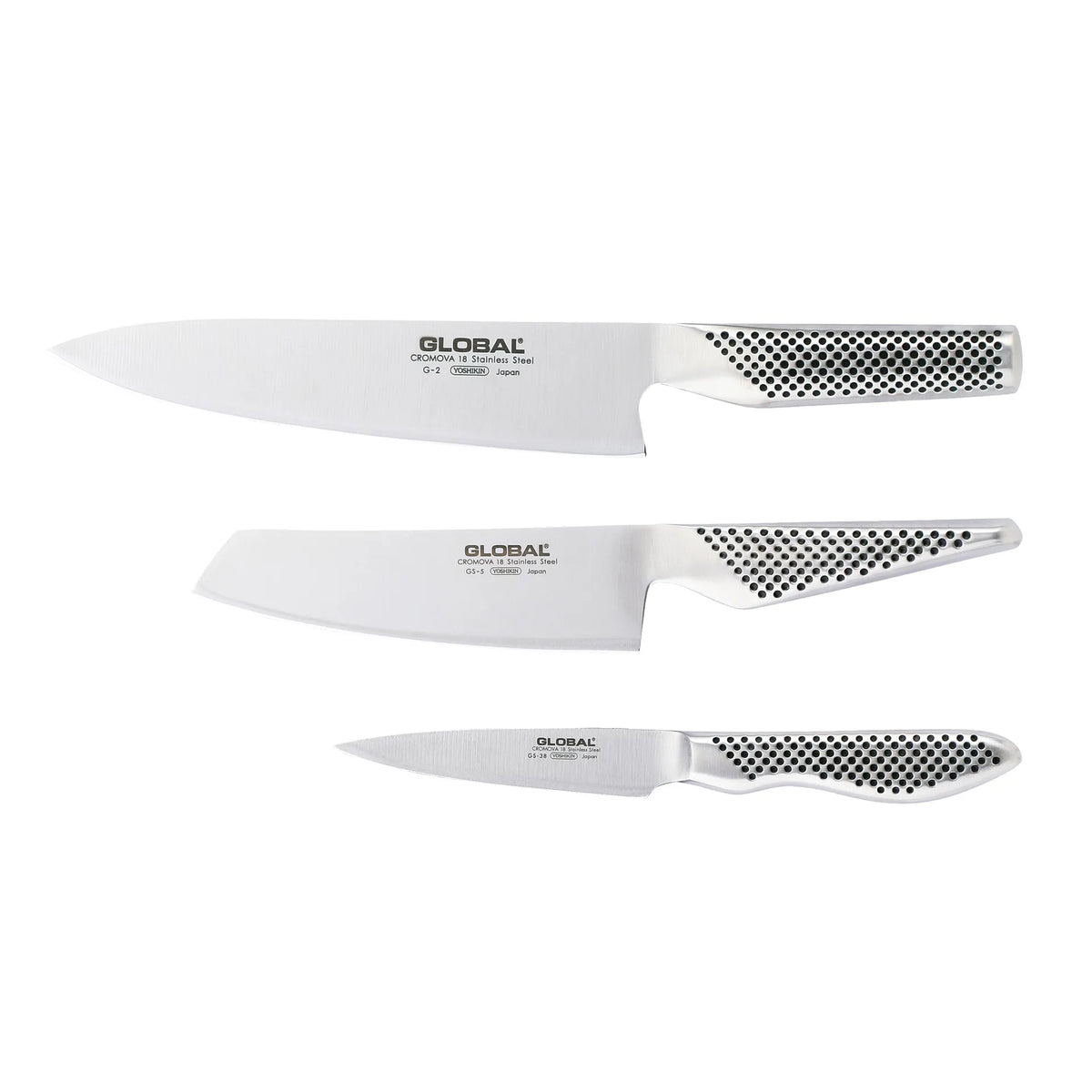 Global Classic G-2538 Knivset 3 delar
