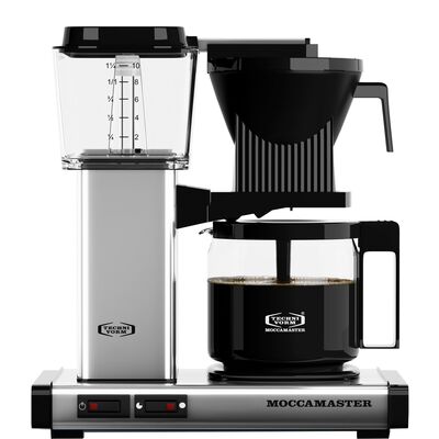 Moccamaster Automatic kaffebryggare polished silver